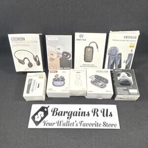 VEZQUA, BEETZIE, VEKJ Wireless Headphones, Earbuds & Microph